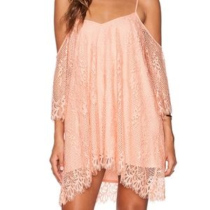 Gia Lace Dress | Heartloom | Peach